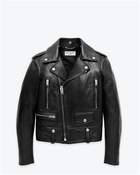 ysl biker jacket men|saint laurent l01.